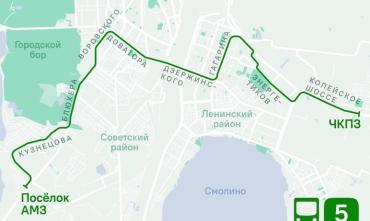 Фото В Челябинске запустили новый автобусный маршрут между АМЗ и ЧКПЗ