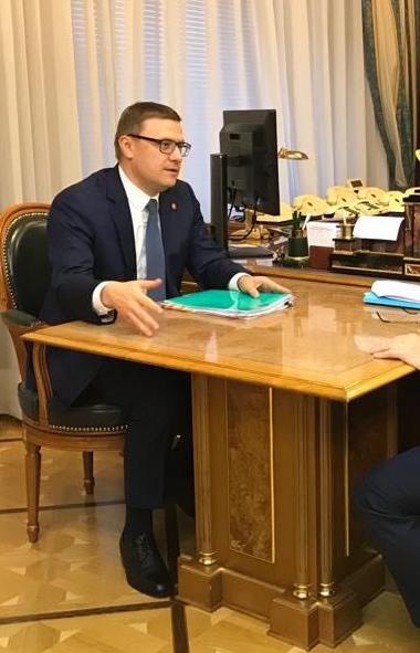 Заместитель председателя правительства РФ Алексей Гордеев провел рабочую встречу с губернатором Ч