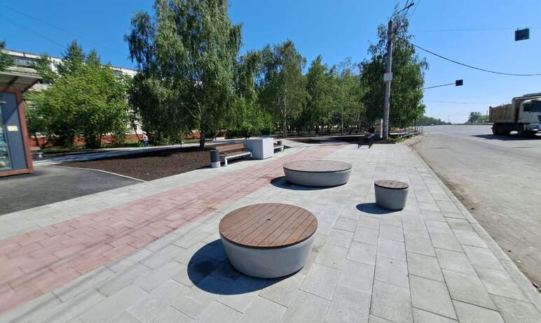 На предстоящей неделе на пешеходной зоне проспекта Победы в Челябинске полностью установят дорожн