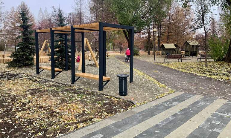Парк культуры и отдыха Калининского района Челябинска начинает приобретать новые черты. В настоящ