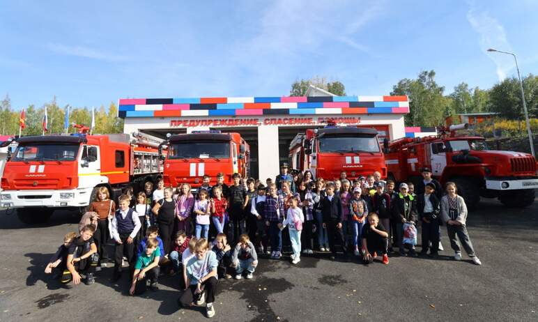 В Карабашском городском округе (Челябинская область) открылась первая секция по пожарно-спасатель