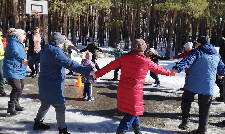 В Челябинской области состоялся необычный семейный марафон для беженцев. Дети и родители с террит