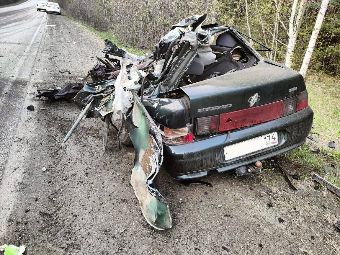 В Каслинском районе в столкновении с грузовиком погиб водитель ВАЗа |  Урал-пресс-информ