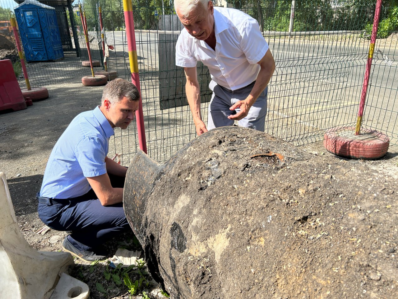 В Ленинском районе Челябинска меняют магистральный коллектор | Урал -пресс-информ