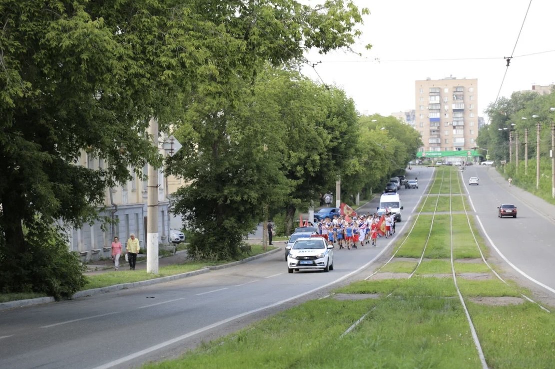 В Магнитогорске состоялся пробег в честь 95-летия города | Урал-пресс-информ