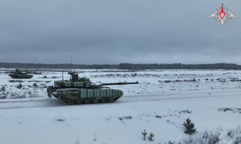 Танковые подразделения успешно выполнили боевые задачи, поразив цели из вооружения танков Т-90М «