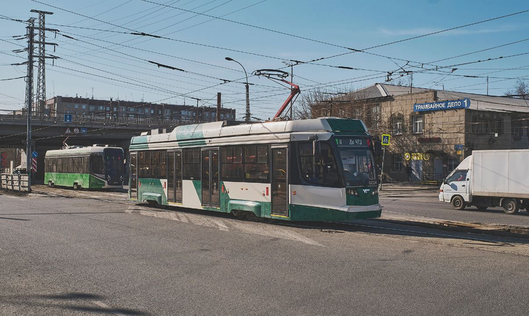 В Челябинске завершены основные работы по ремонту путей на узле «Трамвайное депо №1». Продолжаетс