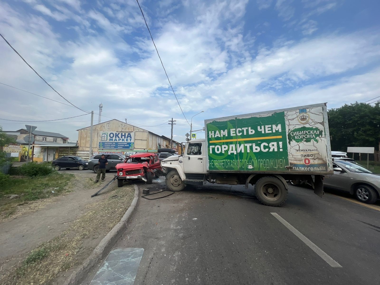 В Магнитогорске грузовик на встречке врезался в «Ниву», ее водитель умер в  больнице | 02.06.2023 | Челябинск - БезФормата