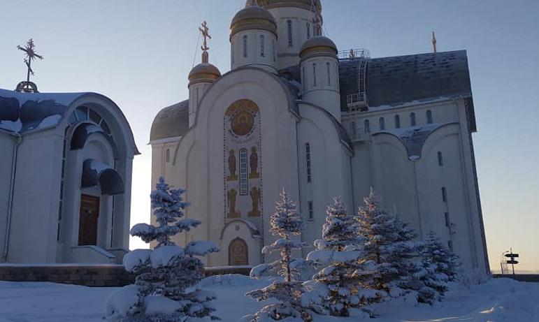 В Крещенский Сочельник в Челябинской области мороз и ветер