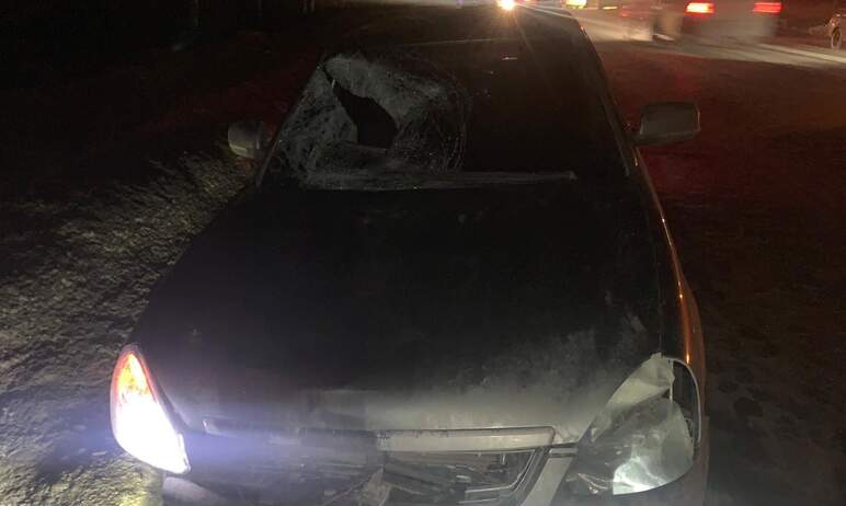 В Каслинском районе (Челябинская область) вечером 16 марта водитель «Лады Приоры» насмерть сбил п
