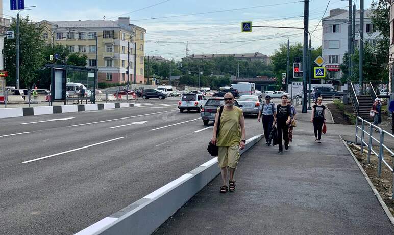 В Челябинске сегодня, 15-го июля, в 6:05 было открыто движение транспорта и пешеходов по Ленингра