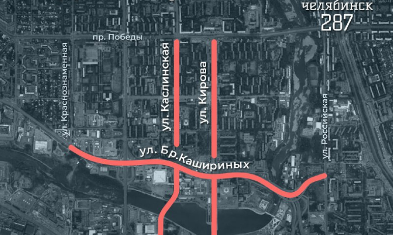 В центре и на северо-западе Челябинске в День города, девятого сентября, закроют движение транспо
