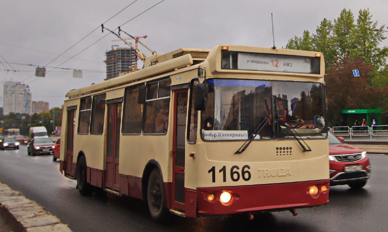 В Челябинске временно изменит свой маршрут троллейбус №12, что связано с закрытием движения город