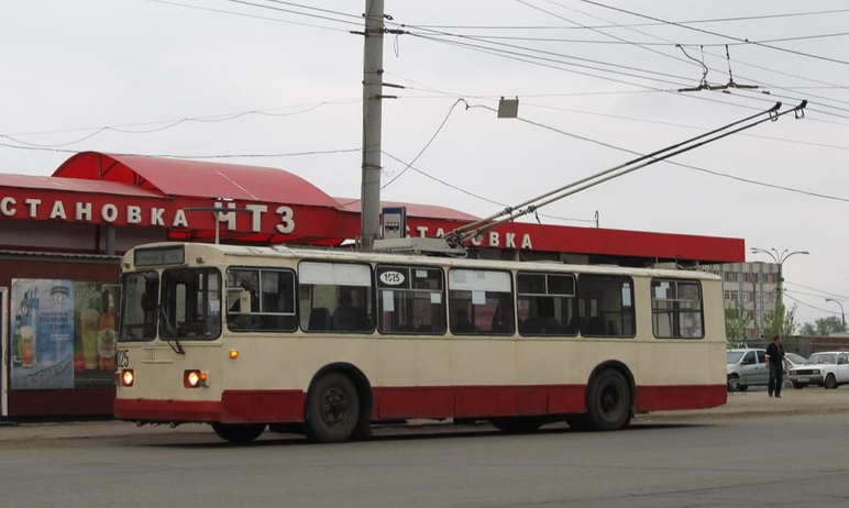 В Челябинске в понедельник, 18 сентября, временно перестанет работать троллейбус шестого маршрута