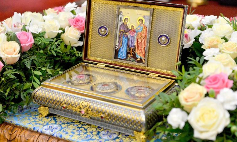 В понедельник, 10 мая, в Челябинск доставят ковчег с частью Пояса Пресвятой Богородицы из Казанск