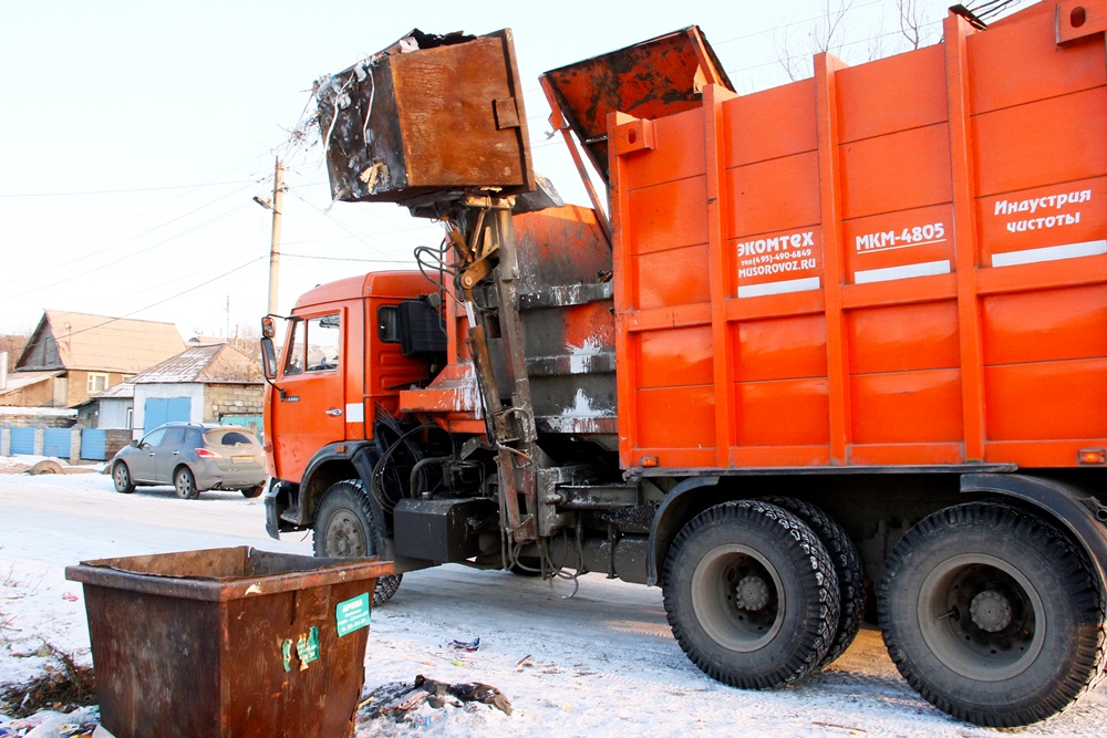 Новые мусоровозы Магнитогорск.