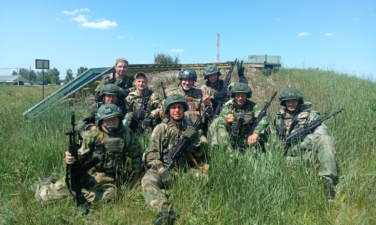 Ветеран боевых действий, пограничник-афганец Андрей Нестеров с позывным «Маркиз» напутствовал вои