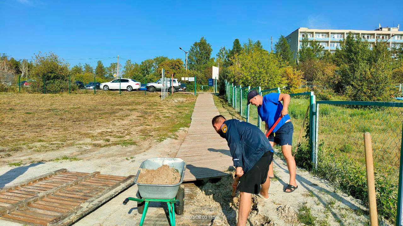 В Челябинске восстановили пляж на озере Смолино | Урал-пресс-информ