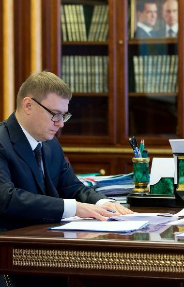 Губернатор Алексей Теслер провел рабочую встречу с руководителем УФНС России по Челябинской облас