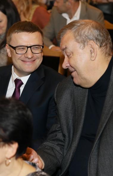 Губернатор Челябинской области Алексей Текслер и генеральный директор Государств