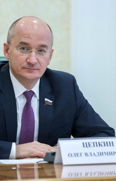 Партия «Единая Россия» предложит кандидатуру вновь избранного депутата Олега Цепкина на пост сена