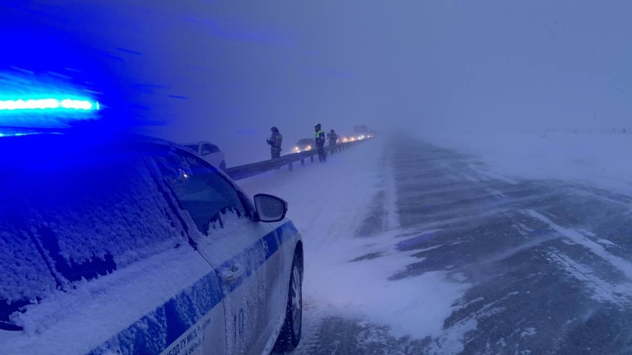 Ограничение движения на трассе М-5 в Челябинской области продлено |  04.01.2024 | Челябинск - БезФормата