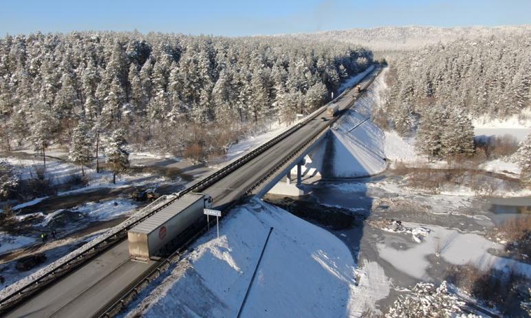В Челябинской области досрочно завершили ремонт моста под Юрюзанью