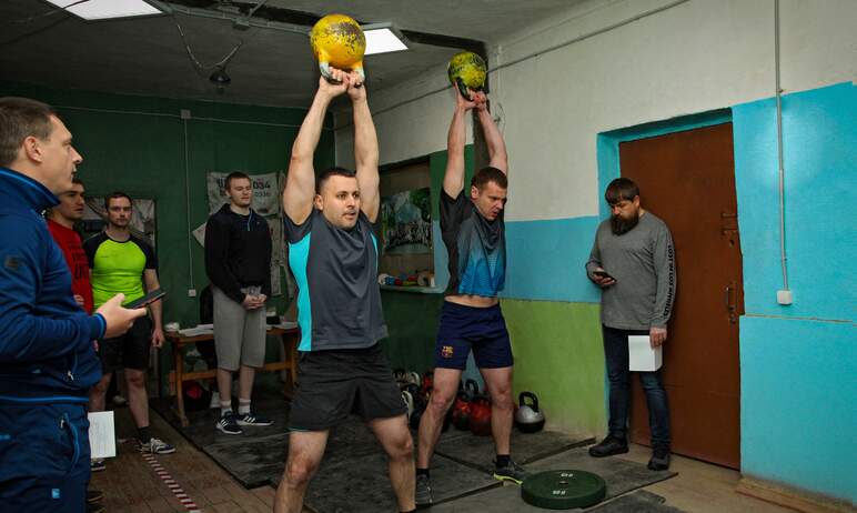 В Миассе (Челябинская область) спортсмены из Государственного ракетного центра имени Макеева, не 