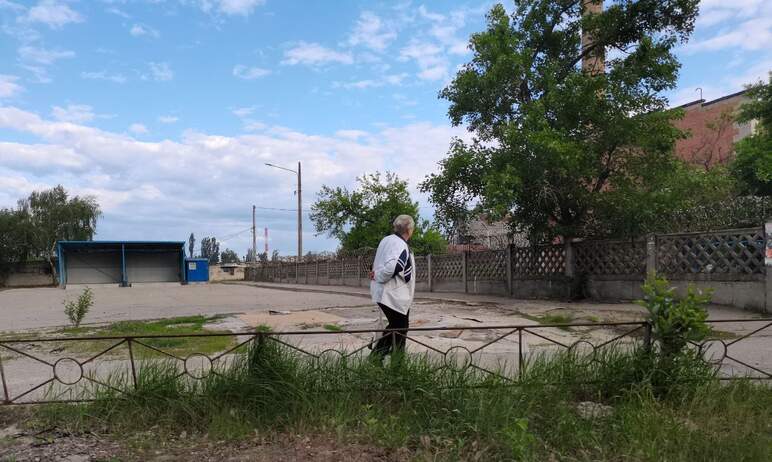 В городе Рубежном (Луганская Народная Республика), который совсем недавно был освобожден от Воору