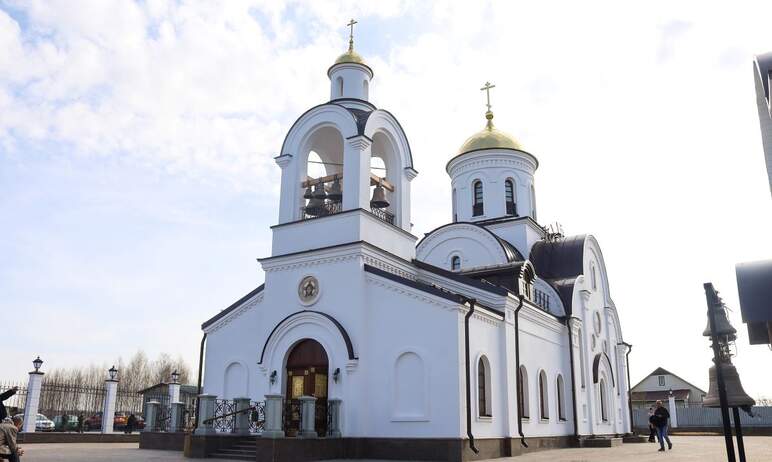В воскресенье, 30 апреля, в поселке Томинский Сосновского района (Челябинская область) был освяще