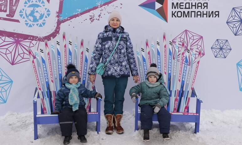 В городе Коркино (Челябинская область) прошел Всемирный день снега – ежегодный детский 