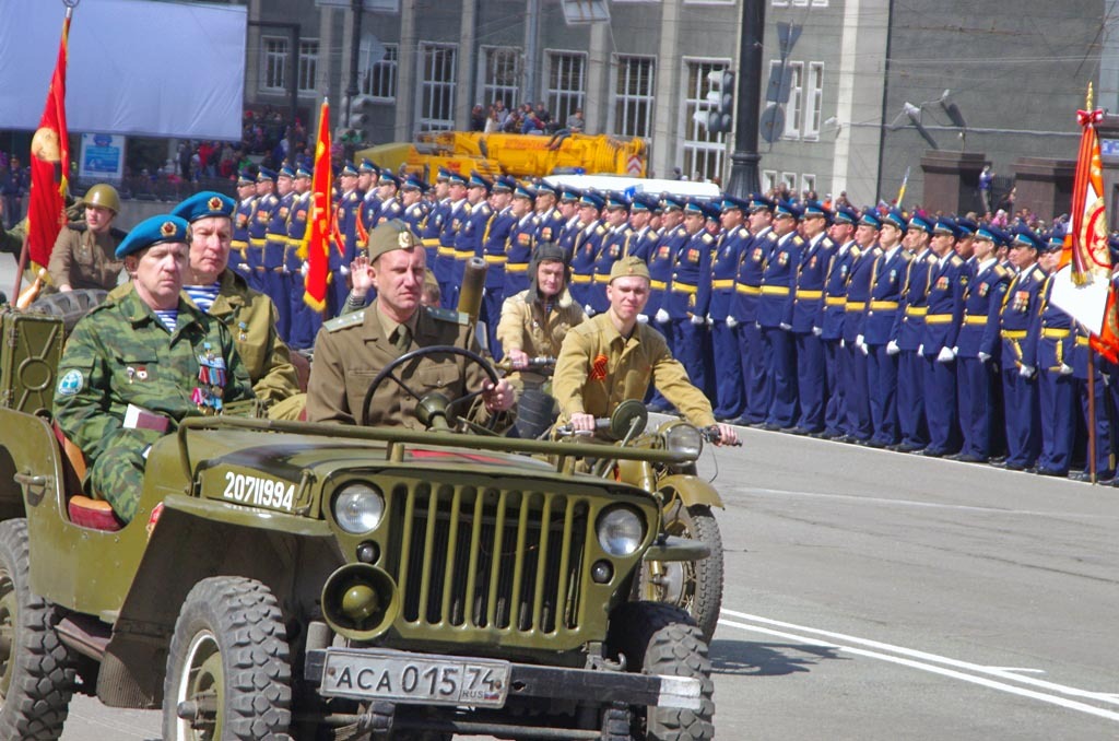 Парад в челябинске фото