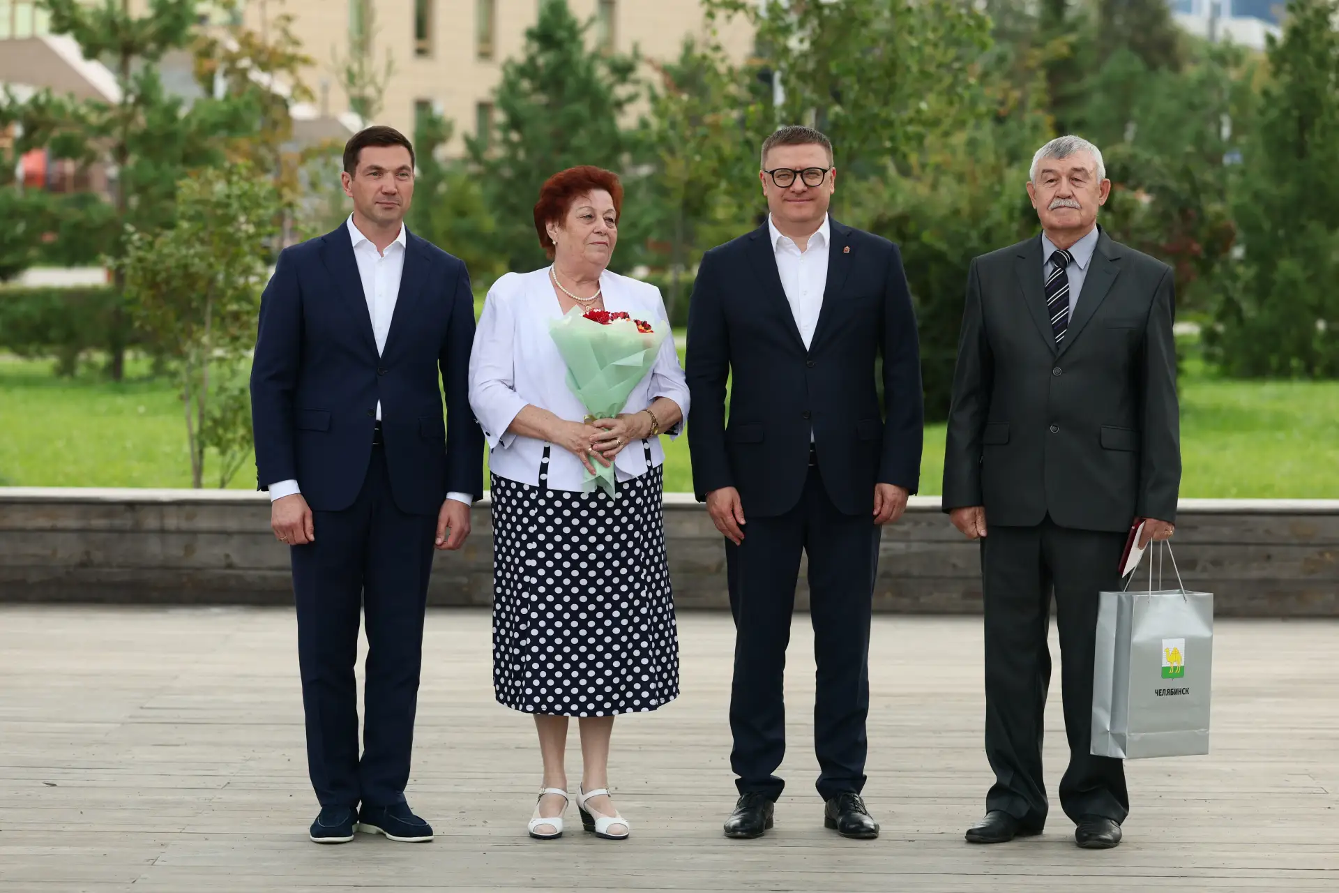 На фото подполковник полиции в отставке Вячеслав Васильевич Аникин и его супруга Тамара Николаевна.