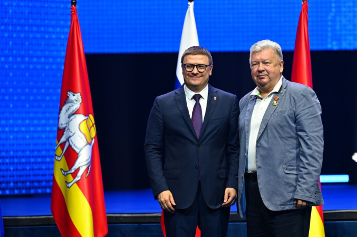 Алексей Текслер и Андрей Важенин