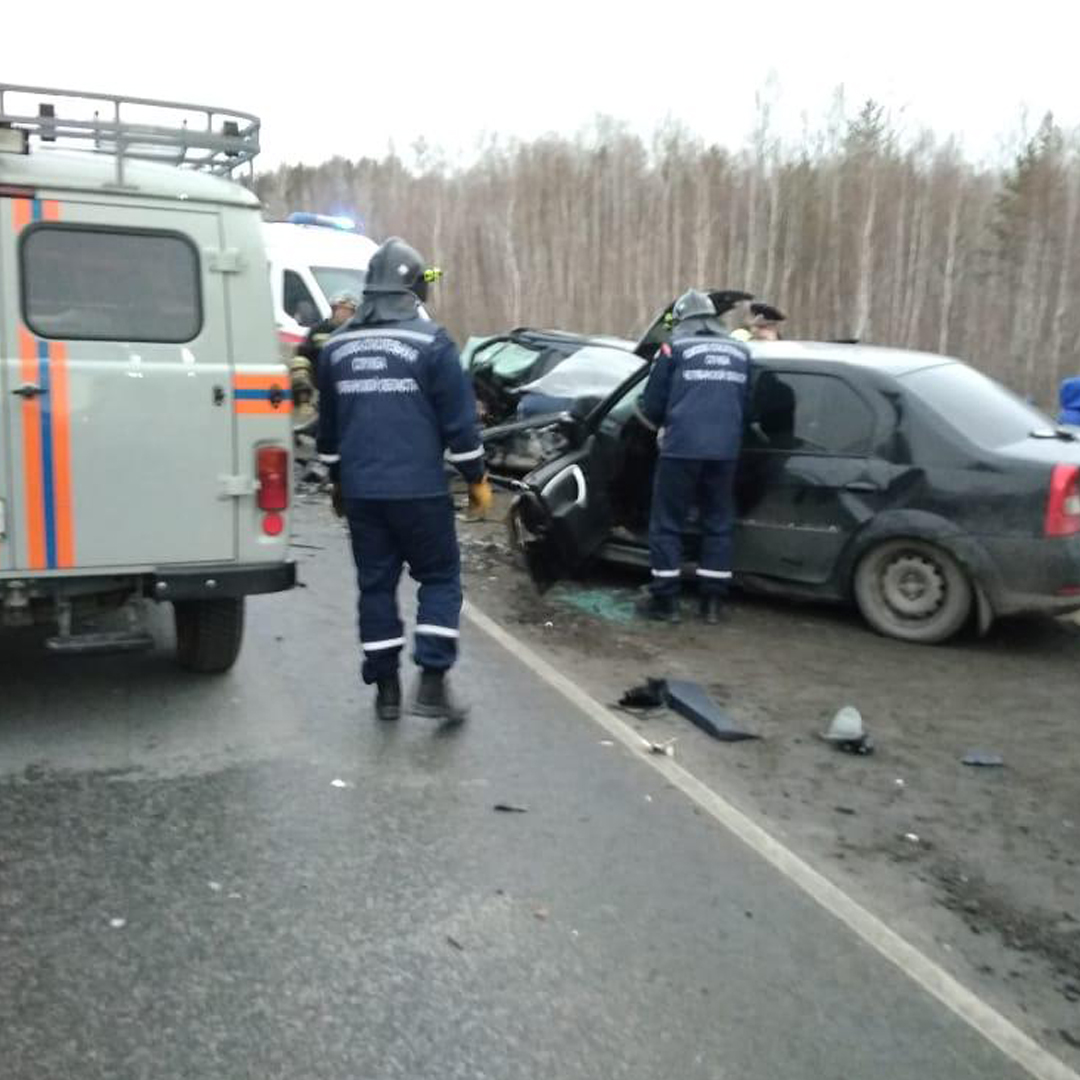 На трассе Челябинск-Троицк в аварии погибла автоледи