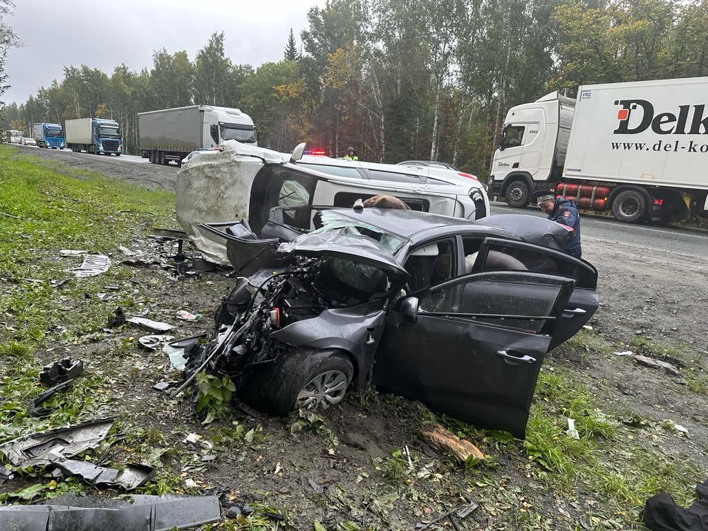 На трассе М-5 в Челябинской области погиб водитель, два человека в больнице  | 08.09.2023 | Челябинск - БезФормата