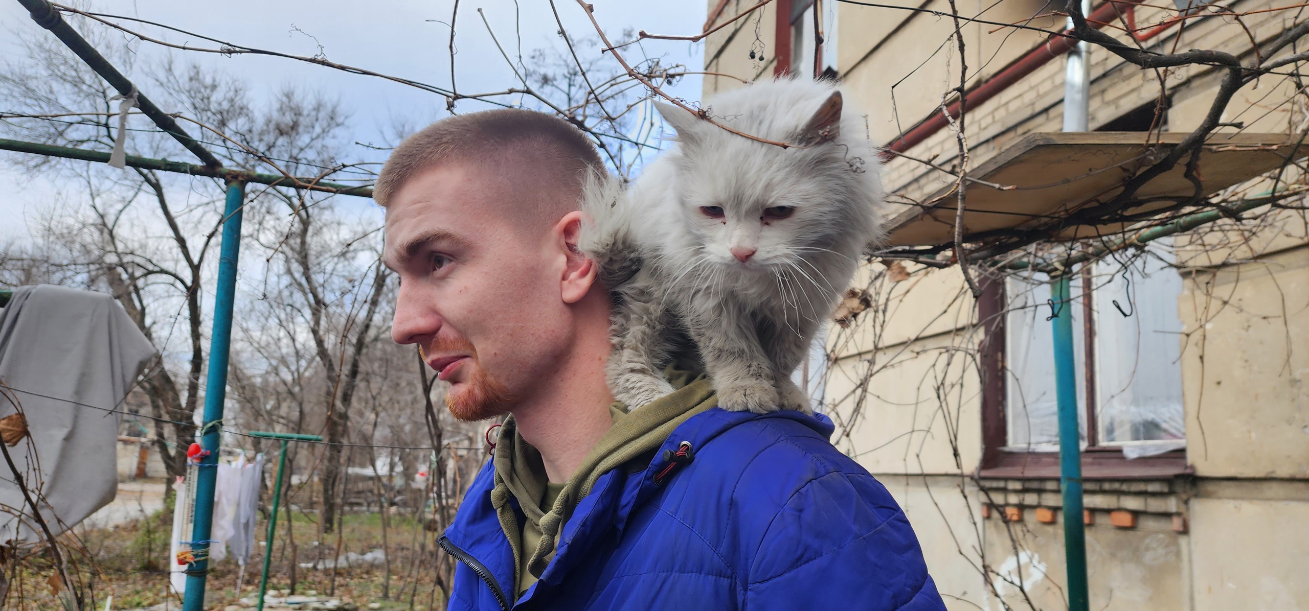 Николай Кислов и его новый друг