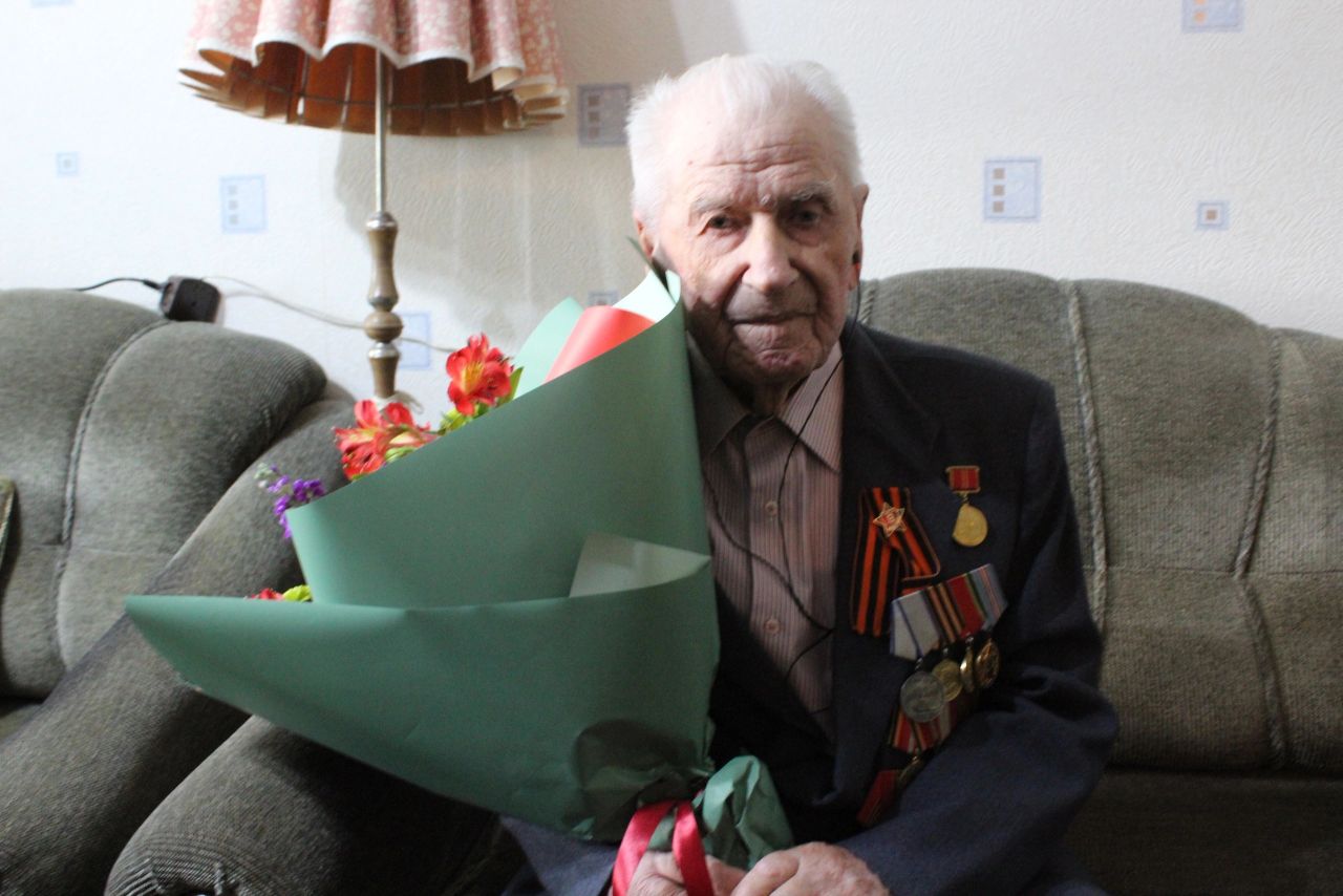 Участник Великой Отечественной войны из Челябинска отметил вековой юбилей