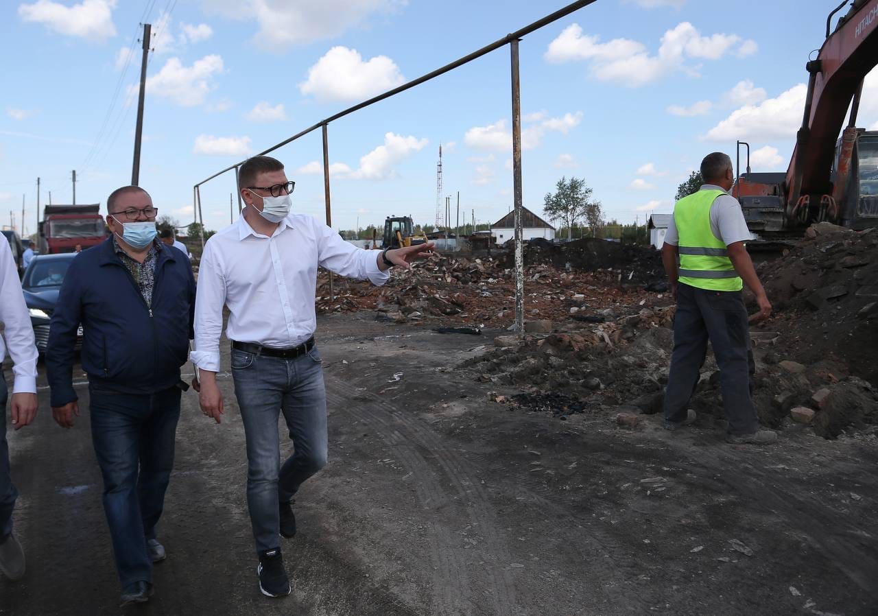 В августе начнут строить дома для пострадавших от пожара жителей Карталинского района