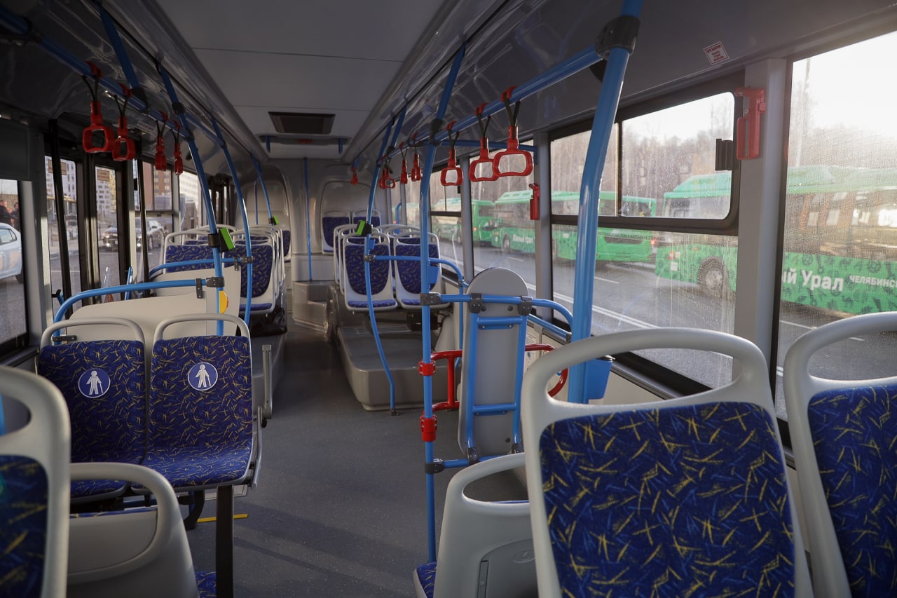 Челябинск получил 16 новых экологичных автобусов