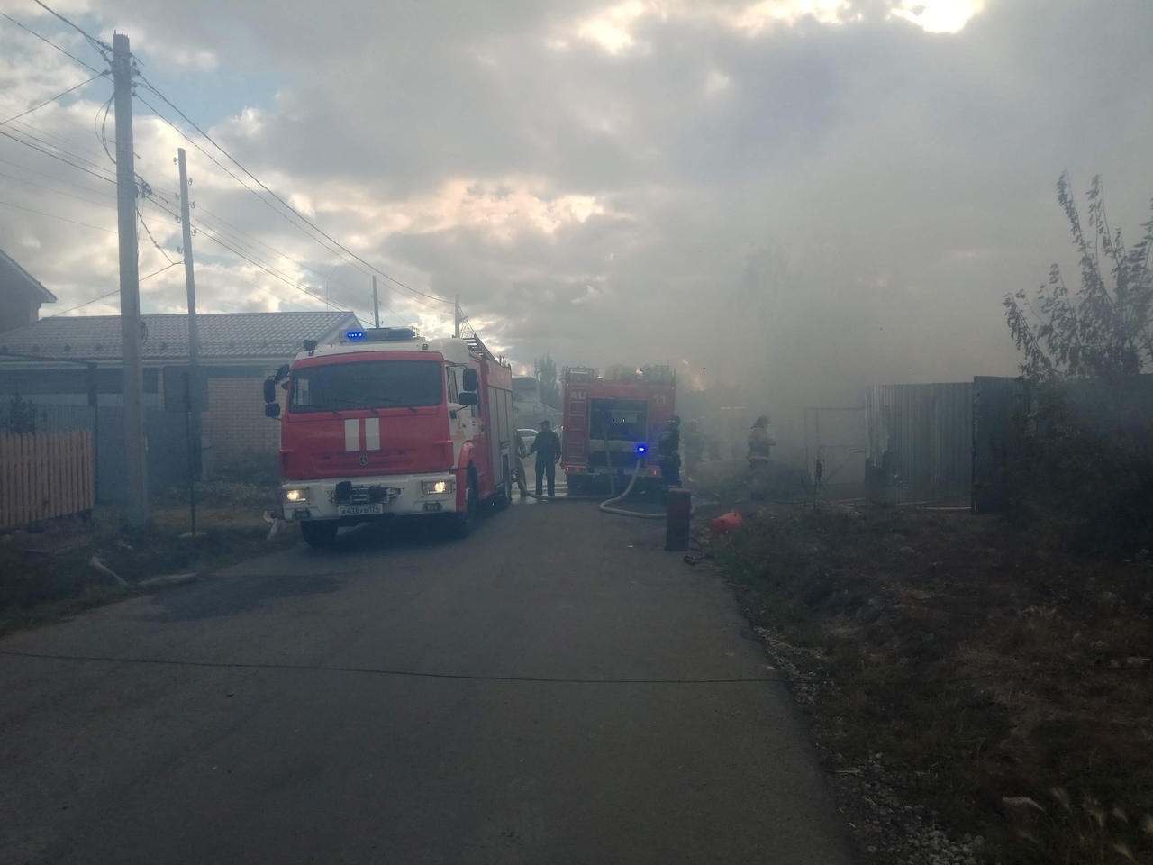 В Кременкуле пожарные спасли от возгораний частные дома