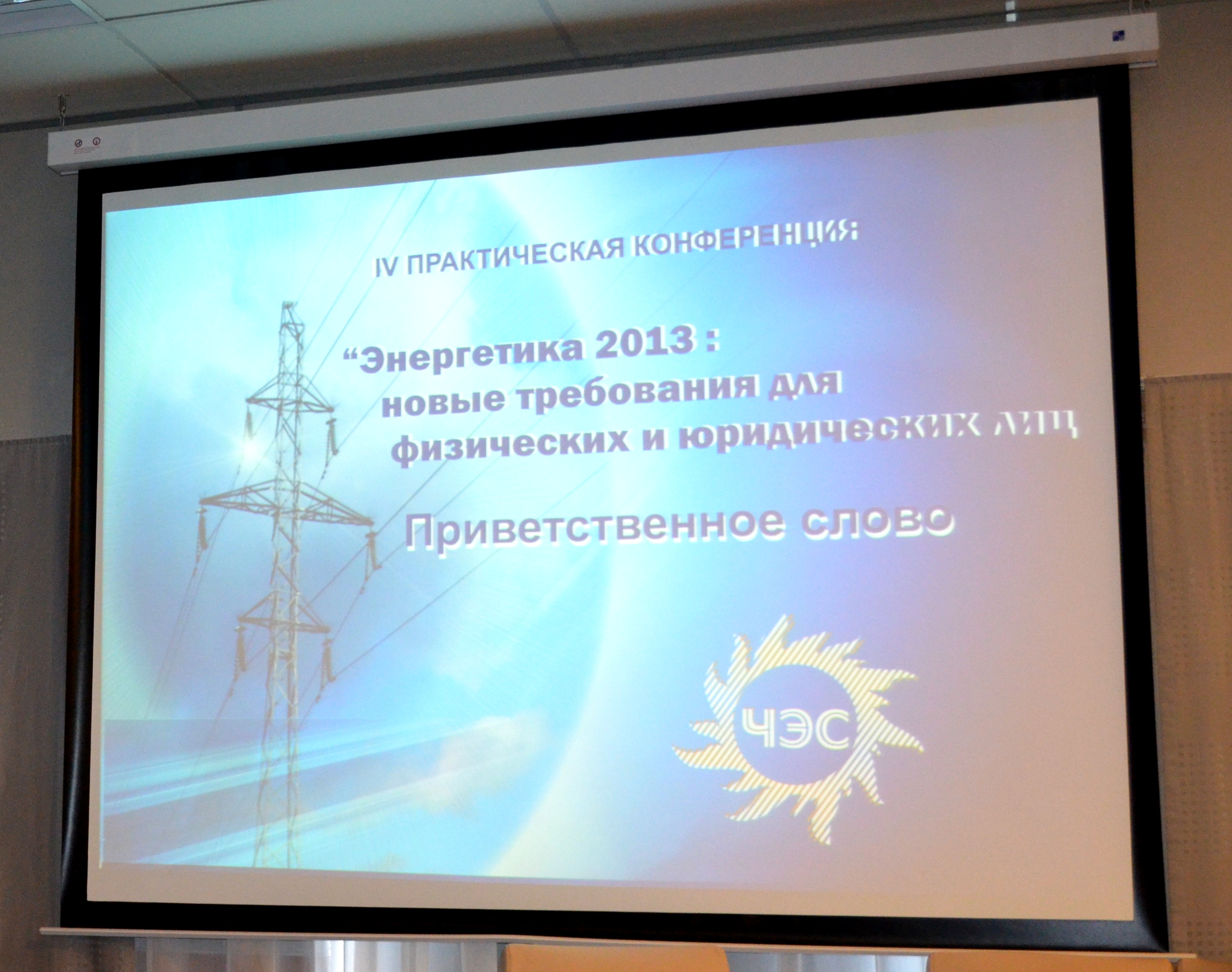 Конференция была организована ОАО «Челябэнергосбыт» при поддержке правительства Челябинской облас