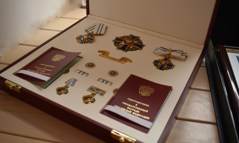 Семья Охапкиных из Челябинской области награждена орденом «Родительская слава». 