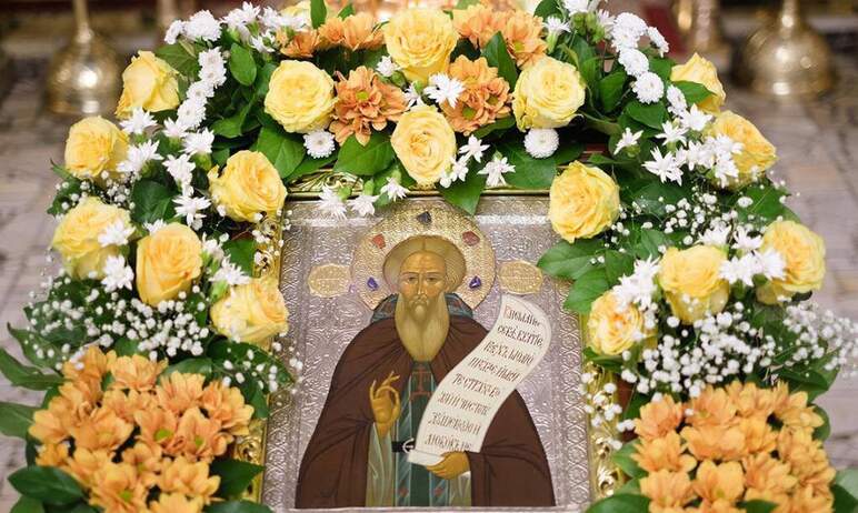 Через неделю, 15 июня, в Челябинск прибудет ковчег с мощами преподобного Сергия, игумена Радонежс