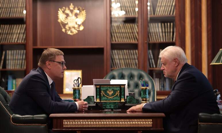 Губернатор Челябинской области Алексей Текслер провел встречу с председателем партии «Справедлива