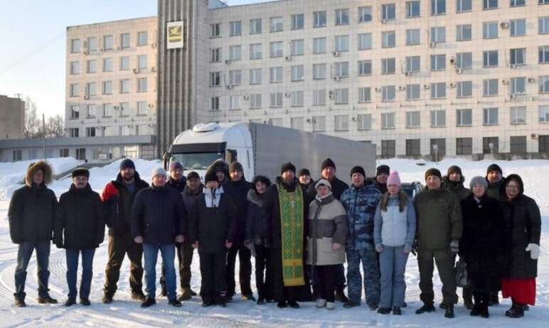Сегодня, 18 февраля, из Златоуста (Челябинская область) на Донбасс выехала фура с гуманитарной по