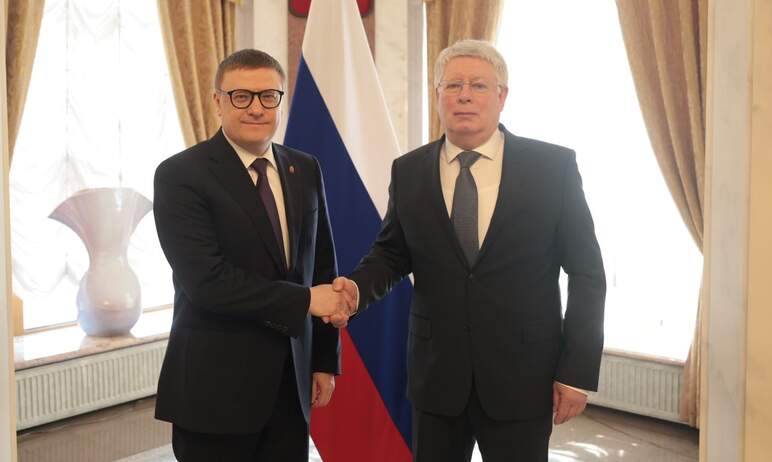 Официальная делегация Челябинской области во главе с губернатором Алексеем Текслером