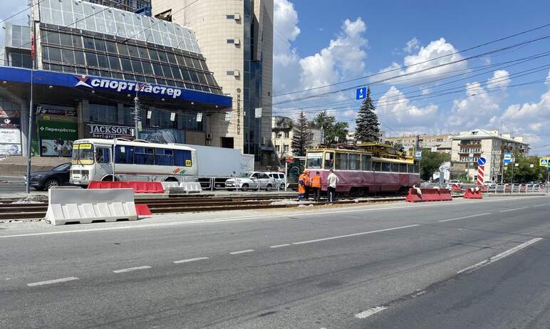 В Челябинске с понедельника, 31 июля, временно возобновляется движение трамваев на Медгородок. Тр
