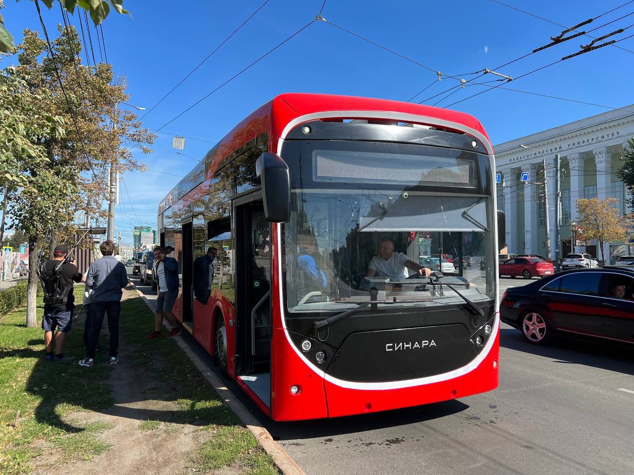 В Челябинск вышли на линию первые 10 троллейбусов местного производства |  01.09.2023 | Челябинск - БезФормата