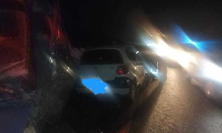 Шесть автомобилей столкнулись на федеральной автомобильной дороге в Красноармейском районе Челяби